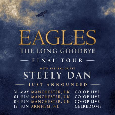 Eagles Announce The Long Goodbye Tour European Dates