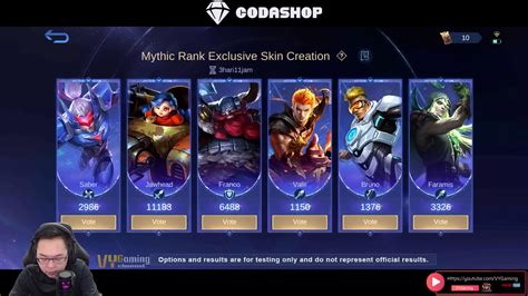 Bakal Ada Skin Khusus Rank Mythic Begini Cara Dapatnya Spin