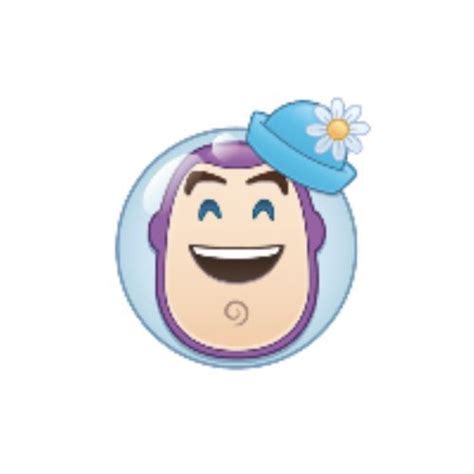 Buzz Lightyear As Mrs Nesbit As An Emoji Big Smile With Eyes