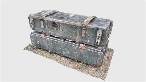 Russian Artillery Ammo Box 03 Download Free 3d Model By Yaropro