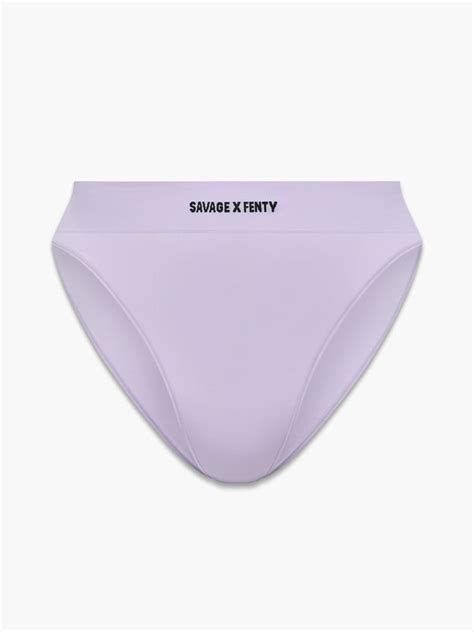 Seamless High Waist Bikini Panty In Purple SAVAGE X FENTY