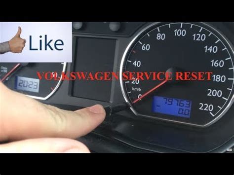 Vw Polo R Service Reset Vw Polo Service Light Reset Youtube How