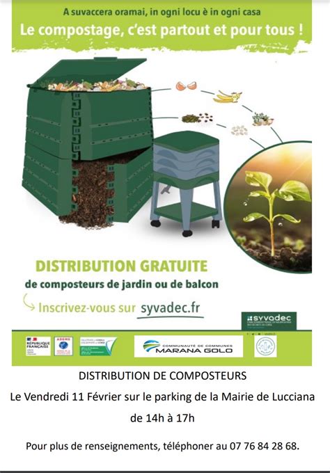 Distribution De Composteurs Ville De Lucciana Site Officiel Haute