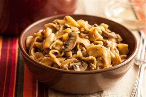 One Pot Beef Stroganoff With Egg Noodles Recipe Recipe Beef Stroganoff Beef And Noodles