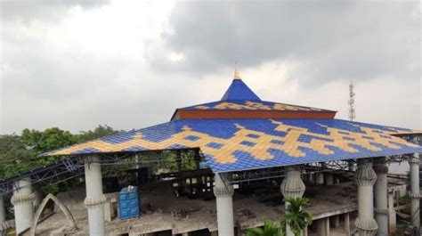 Benarkah Motif Atap Masjid Agung Bogor Seperti Salib