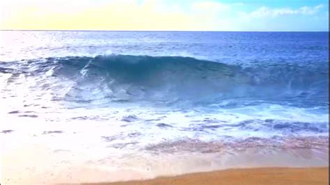 Relax And Unwind With The Beautiful Sound Of Ocean Waves Youtube