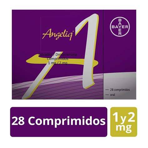 Angeliq Estradiol 1 Mg Drospirenona 2 Mg 28 Comprimidos Bodega