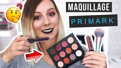 JE TESTE LE MAQUILLAGE PRIMARK 2 YouTube