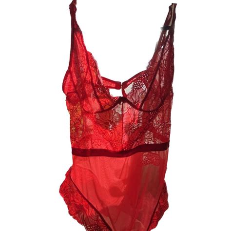 Womens Red Underwear Depop