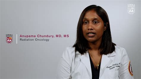 Radiation Oncologist Anupama Chundury MD MS YouTube