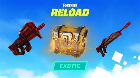 Descubra dónde encontrar armas exóticas en Fortnite Reload Creo Gaming