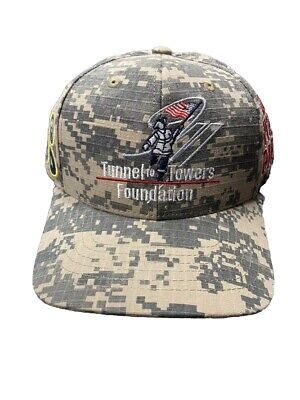 Tunnel To Towers Foundation Embroidered Graphic Camo Baseball Hat Cap