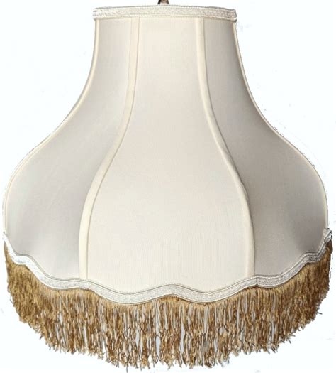 Fringe Umbrella Bell Silk Victorian Lamp Shade | Lamp Shade Pro