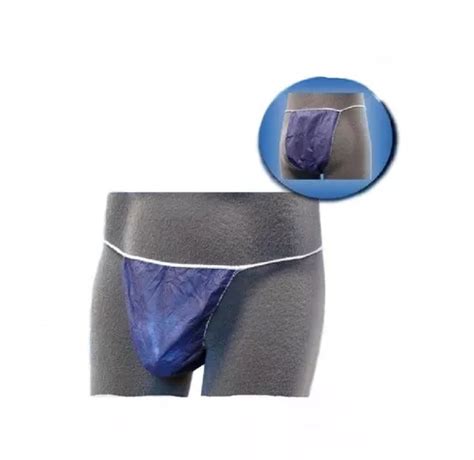 Tanga Desechable Para Caballero Xl Spa 50 Pzas Envío gratis