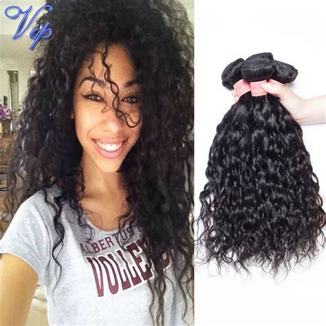 Grade 7a Peruvian Virgin Hair Water Wave Unprocessed Peruvian Water