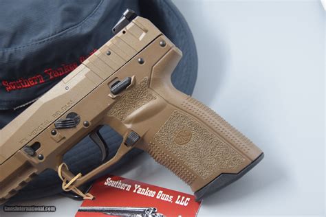 Fn Five Seven Mk Iii Mrd Pistol In 57x28 With Fde Finish Optics