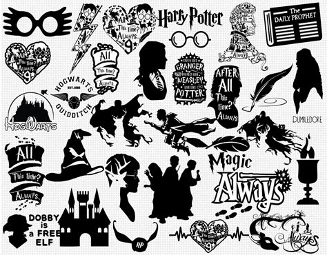 5000+ Harry Potter SVG Bundle - Best Quality Design Bundle