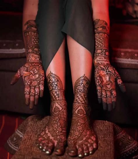 15 Bridal Mehndi Design In Leg Elevate Your Wedding Look