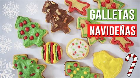 Receta galletas navideñas de Mantequilla Antojos de alejo