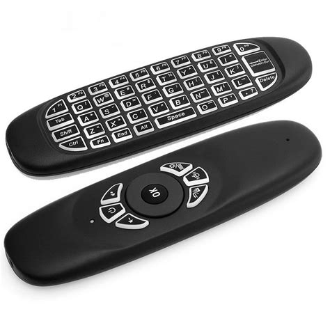 C120 Backlight Fly Air Mouse 2 4GHz Wireless Mini Keyboard 6 Axis