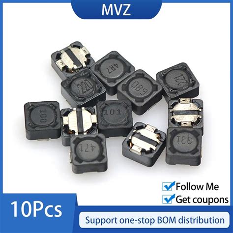 10Pcs CD74 CDRH74R SMD Integrated Power Inductor Choke Coils 15UH 22UH