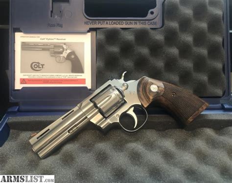 Armslist For Sale Colt Python 2020