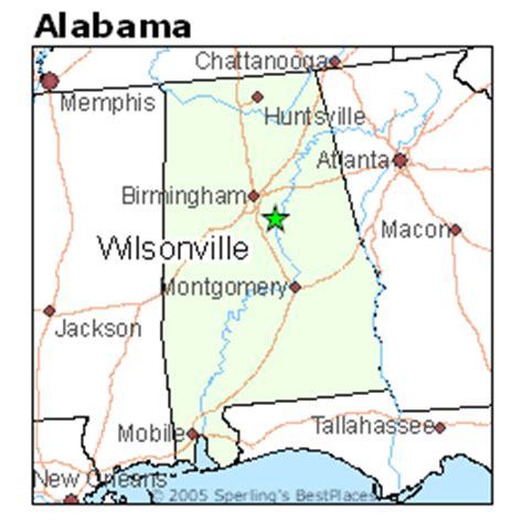 Best Places to Live in Wilsonville, Alabama