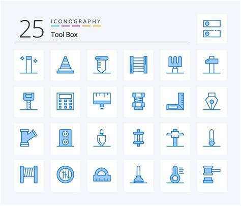 Free Vector Tools Blue Color Icon Pack Including Tools Carpentry