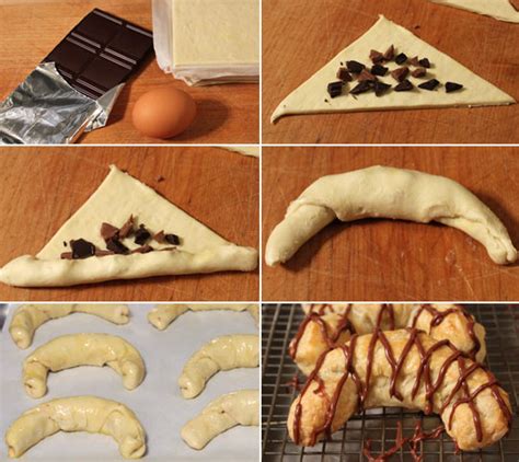 Ingredients Easy Chocolate Puff Pastry Croissant Atelier Yuwa Ciao Jp