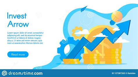 Concept Of Investment Services Vector Illustration In Flat Design