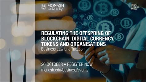 Regulating Blockchains Offspring Digital Currency Tokens And