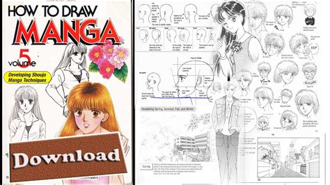 How To Draw Manga Vol Developing Shoujo Manga Techniques Preview