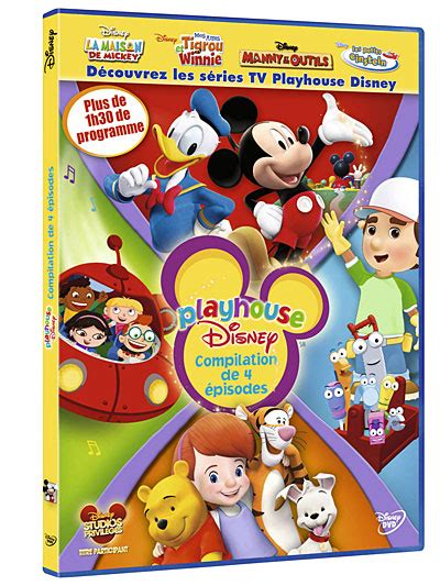 Playhouse Disney Compilation De 4 épisodes Dvd Zone 2 Tous Les