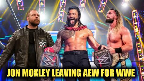 Jon Moxley Leaving Aew For Wwe Joins The Shield Dean Ambrose