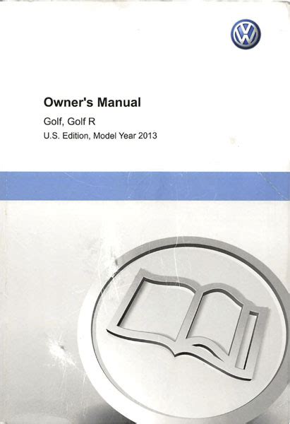 2013 Volkswagen Golf Owners Manual In PDF