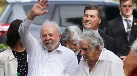 V Deo Mujica E Luc A Recebem Janja E Lula Em Casa No Uruguai