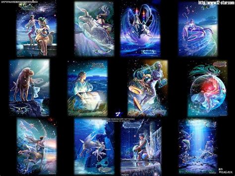 Kagaya Zodiac Signs Sign Art Zodiac Star Signs Wallpaper