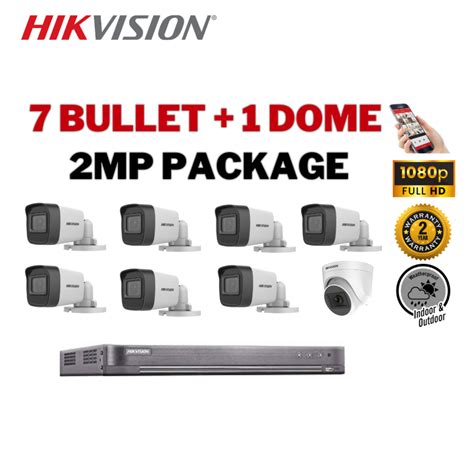 Hikvision Cctv Set Channel P Mp W Hardisk Ids Hqhi M E Ds