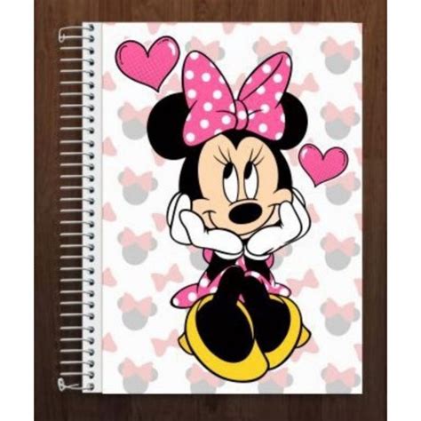 Adesivo Para Capa De Caderno Minnie Mouse Shopee Brasil