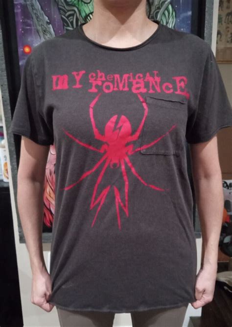 My Chemical Romance Spider Logo Killjoy Faded Pocket Gem