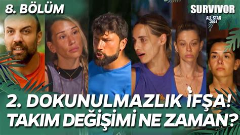 SURVIVOR ALL STAR 2024 2 DOKUNULMAZLIK KAZANAN TAKIM İFŞA MAVİ POTADA