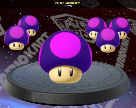 Poison Mushroom Mario Kart 8 Mods