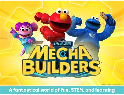 Storytoys And Sesame Workshop Introduce Sesame Street Mecha Builders App