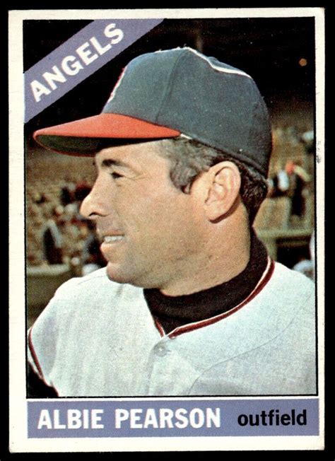 1966 Topps Albie Pearson California Angels 83 EBay