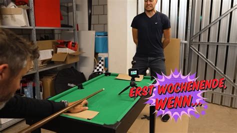 Erst Wochenende Wenn Der Team Billard Trickshot Youtube