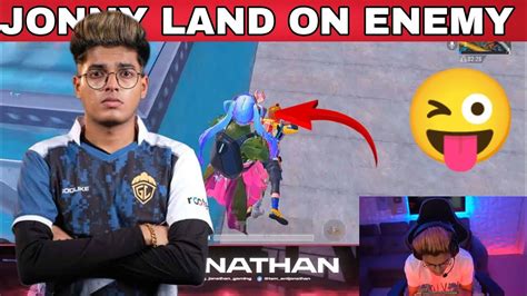 Jonathan Gaming Land On Enemy 1v4 Clutch Everyone Shocked😲 Hacker Or