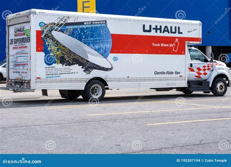 Uhaul Rental Truck Editorial Image 185533420