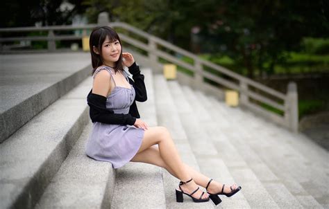 Wallpaper Look Pose Model Portrait Makeup Figure Dress Brunette For Mobile And Desktop