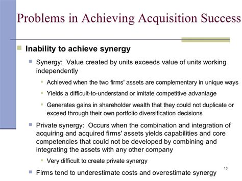 merger and acquisition strategy