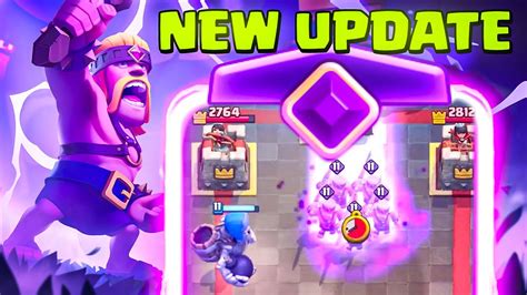 First Gameplay Of The New Card Evolution 😱 Clash Royale Update Youtube